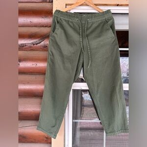 Levi’s Dark Olive Cotton Blend Pants